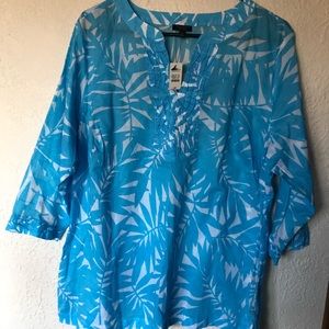 Talbots Tunic Top